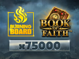 Book of Faith Burning Board