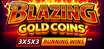 Blazing Gold Coins RUNNING WINS
