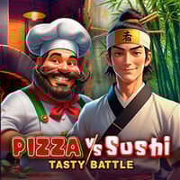 Pizza vs Sushi. Tasty Battle